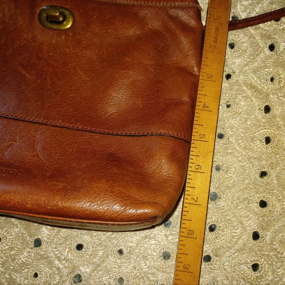 Margot Brown Leather Crossbody Bag - Picture 5 of 8